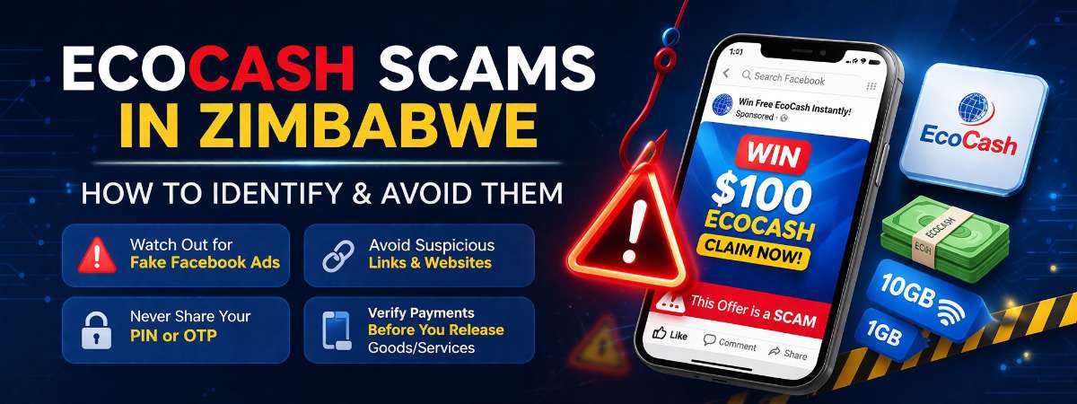 EcoCash Scams Are Rising in Zimbabwe: Here’s How to Stay Safe